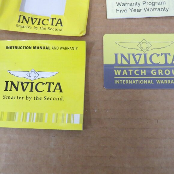 Invicta Men's 48mm Pro Diver Quartz Chronograph SS Watch IOB w/Papers 10382 - Picture 3 of 16